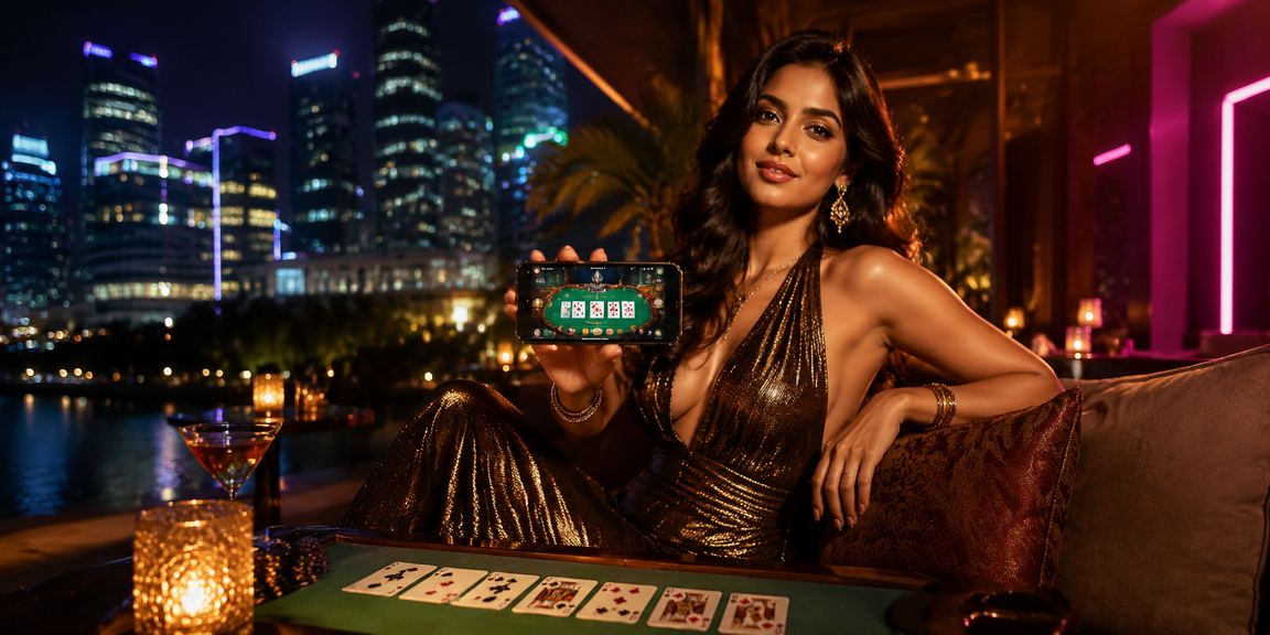 Players enjoying Andar Bahar game with Bollywood theme